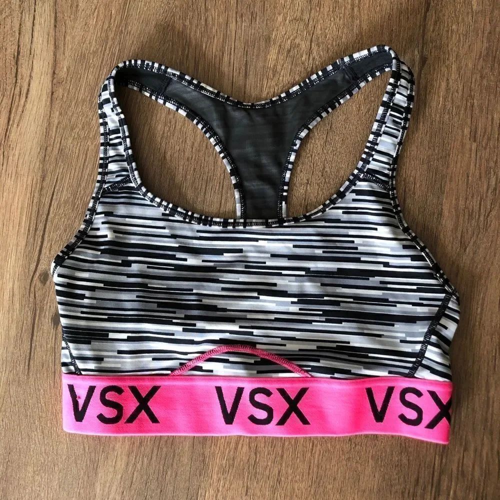 Victoria’s Secret Patterned Sports Bra Small